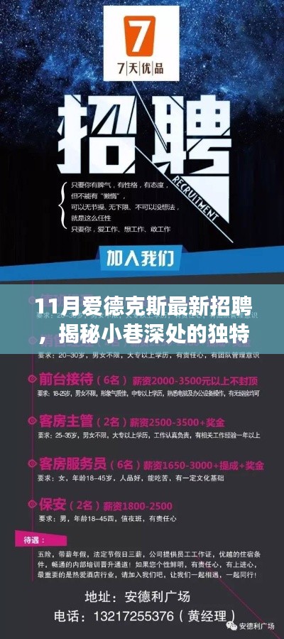 愛德克斯十一月最新招聘，探尋小巷獨特小店背后的故事