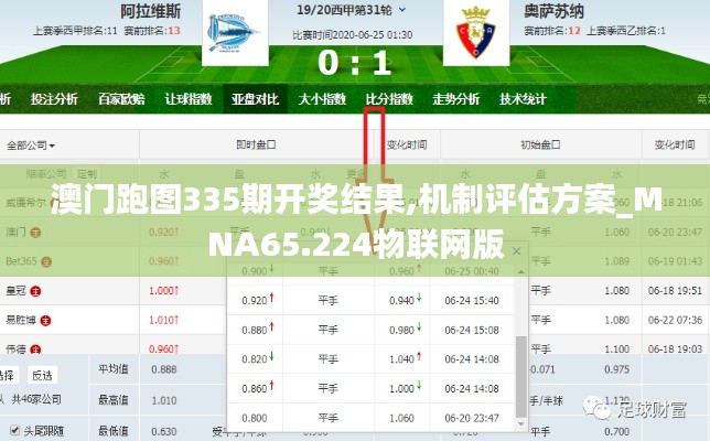 澳門跑圖335期開獎結果,機制評估方案_MNA65.224物聯網版