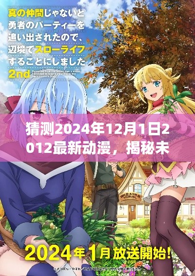 揭秘未來，預測與展望2024年最新動漫趨勢動態