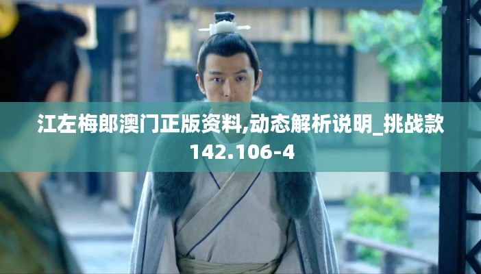 江左梅郎澳門正版資料,動態解析說明_挑戰款142.106-4