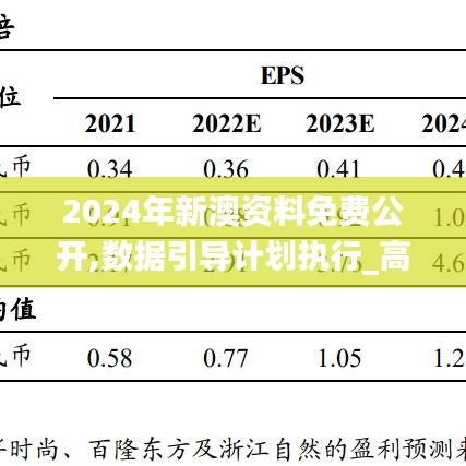 2024年新澳資料免費公開,數據引導計劃執行_高級版85.641-5