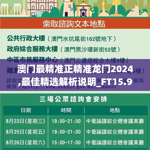 澳門最精準(zhǔn)正精準(zhǔn)龍門2024,最佳精選解析說明_FT15.945-2