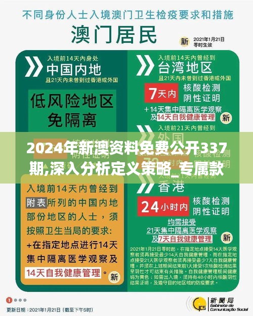 2024年新澳資料免費(fèi)公開(kāi)337期,深入分析定義策略_專屬款4.733-6
