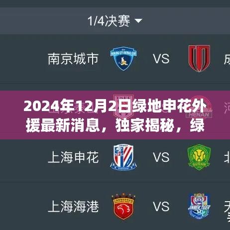 獨家揭秘，綠地申花外援最新動態(tài)與深度解析——2024年12月2日最新消息速遞