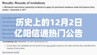 億陽信通，歷史上的溫暖傳遞與特別公告——紀念特別日期的冬日奇遇