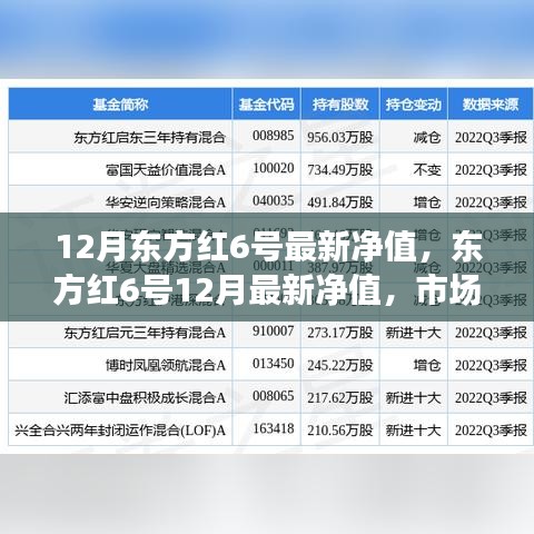 東方紅6號最新凈值發布，市場表現及前景展望