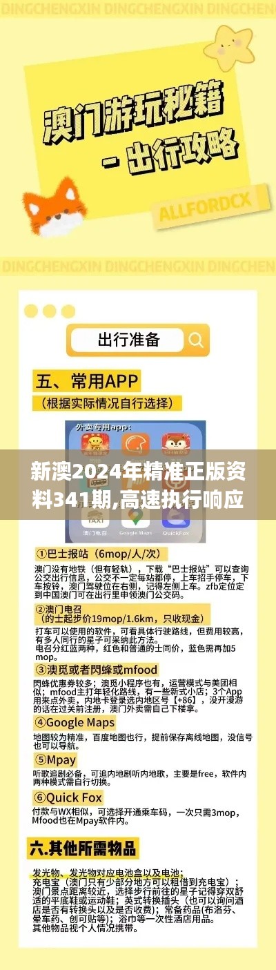 新澳2024年精準正版資料341期,高速執行響應計劃_云端版9.239