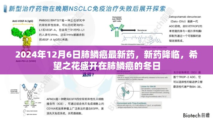 肺鱗癌新藥問世，希望之花照亮冬日治療之路（2024年12月）