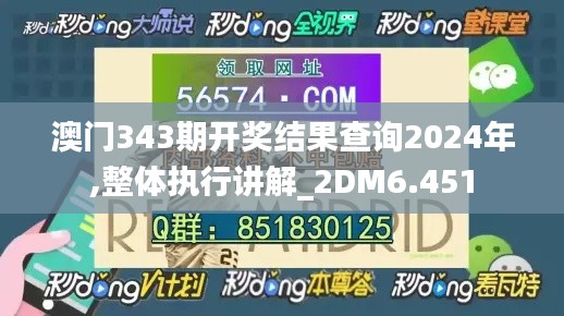 澳門343期開獎結果查詢2024年,整體執行講解_2DM6.451