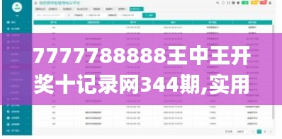 7777788888王中王開獎十記錄網344期,實用性執行策略講解_4DM15.569