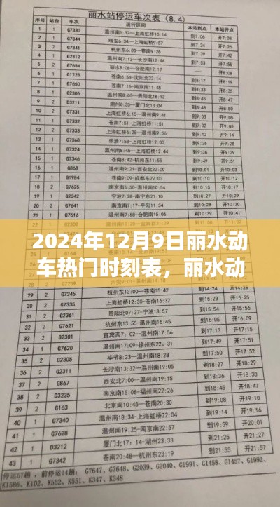 麗水動車新風尚與特色小店探尋，揭秘最新動車時刻表驚喜