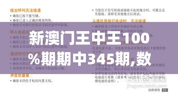 新澳門王中王100%期期中345期,數據解讀說明_GT4.355