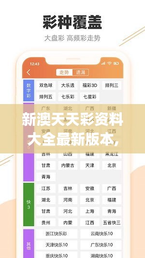 新澳天天彩資料大全最新版本,統計研究解釋定義_運動版10.939