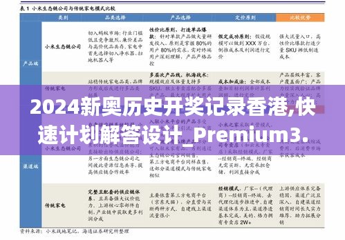 2024新奧歷史開獎記錄香港,快速計劃解答設計_Premium3.448