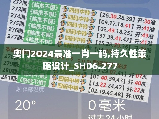 奧門2O24最準一肖一碼,持久性策略設計_SHD6.277