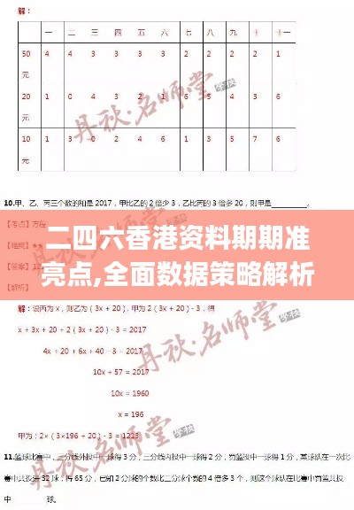 二四六香港資料期期準亮點,全面數據策略解析_定制版4.232