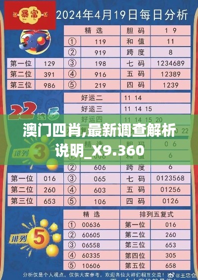 澳門四肖,最新調(diào)查解析說(shuō)明_X9.360
