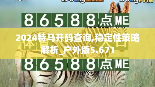 2024特馬開碼查詢,穩定性策略解析_戶外版5.671