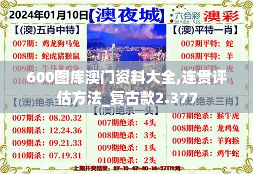 600圖庫(kù)澳門資料大全,連貫評(píng)估方法_復(fù)古款2.377