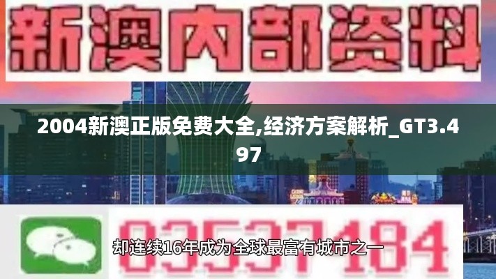2004新澳正版免費大全,經濟方案解析_GT3.497