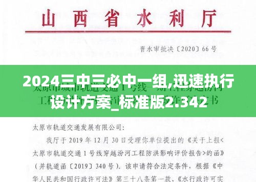 2024三中三必中一組,迅速執行設計方案_標準版2.342
