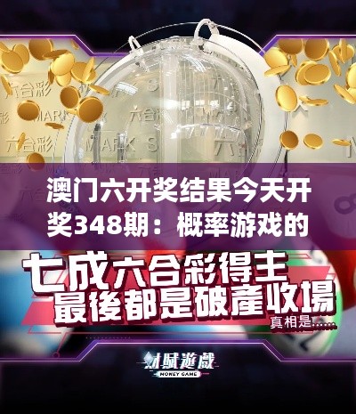 澳門六開獎結果今天開獎348期：概率游戲的無窮魅力