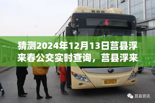 莒縣浮來(lái)春公交新紀(jì)元，智能出行實(shí)時(shí)查詢(xún)引領(lǐng)未來(lái)