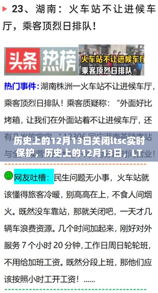 歷史上的12月13日，LTSC實時保護的關(guān)閉事件回顧