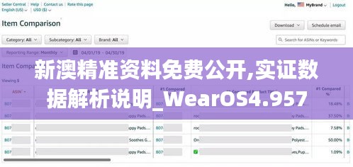 新澳精準資料免費公開,實證數據解析說明_WearOS4.957