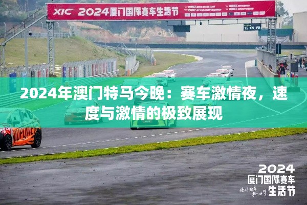 2024年澳門特馬今晚：賽車激情夜，速度與激情的極致展現