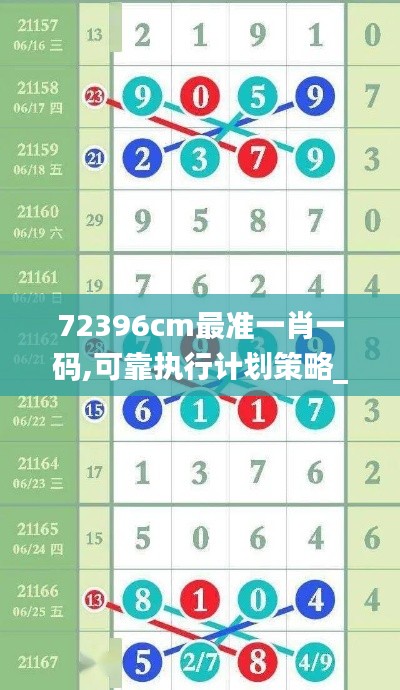 72396cm最準一肖一碼,可靠執行計劃策略_XP19.409
