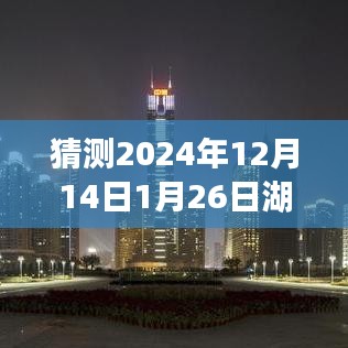 湖南未來時段路況分析與預測，聚焦2024年12月14日至次年1月26日的實時路況展望