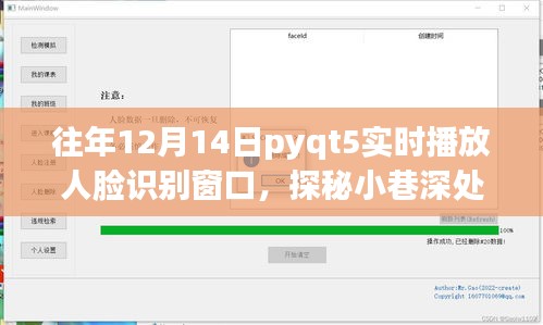 PyQt5人臉識別魔法窗口，探秘小巷深處的神秘空間實時播放功能