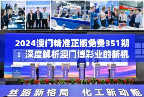 2024澳門精準正版免費351期：深度解析澳門博彩業的新機遇與挑戰