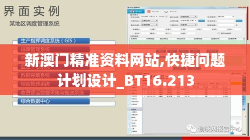 新澳門精準資料網站,快捷問題計劃設計_BT16.213