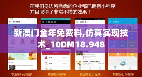 新澳門全年免費料,仿真實現(xiàn)技術(shù)_10DM18.948