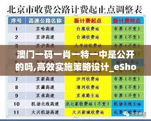 澳門一碼一肖一特一中是公開的嗎,高效實施策略設計_eShop19.274