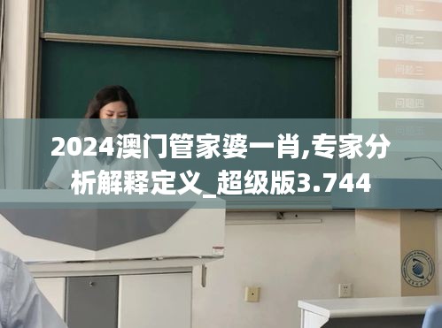 2024澳門管家婆一肖,專家分析解釋定義_超級版3.744