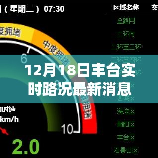 豐臺實時路況動態更新，最新路況分析與交通動態（12月18日）