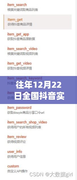 冬至盛景揭秘，全國(guó)抖音實(shí)時(shí)在線人數(shù)背后的故事（十二月二十二日數(shù)據(jù)）