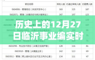 臨沂事業編實時報名人數統計，歷史上的報名高峰日分析