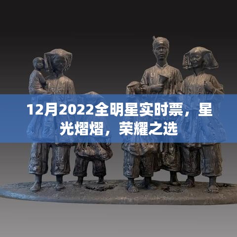 2022年12月全明星實時票選，星光璀璨榮耀之選