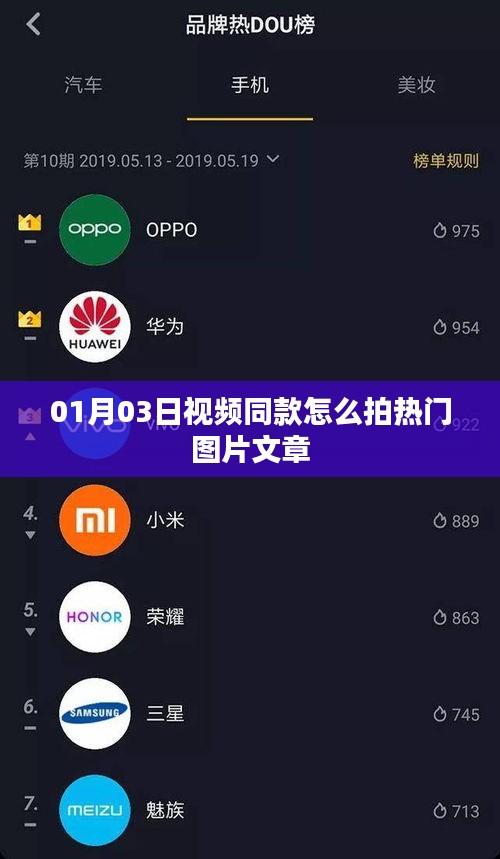 熱門圖片文章拍攝技巧，如何拍出視頻同款風格大片？