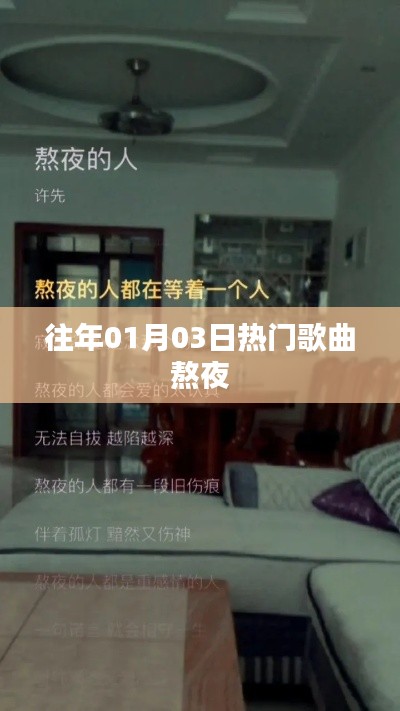 精選熬夜熱門歌曲回顧，歷年一月三日必聽榜單推薦