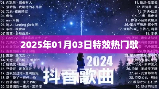特效熱門歌曲盤點，2025年元旦回顧