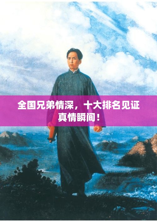 全國兄弟情深，十大排名見證真情瞬間！