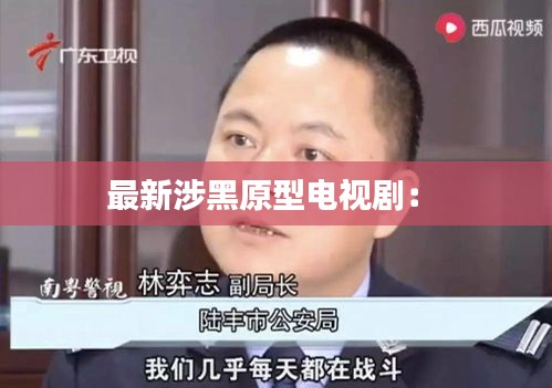 最新涉黑原型電視劇： 