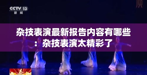 雜技表演最新報告內(nèi)容有哪些：雜技表演太精彩了 