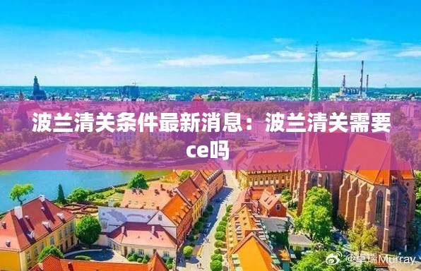 波蘭清關條件最新消息：波蘭清關需要ce嗎 