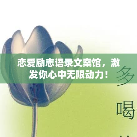 戀愛勵志語錄文案館，激發你心中無限動力！